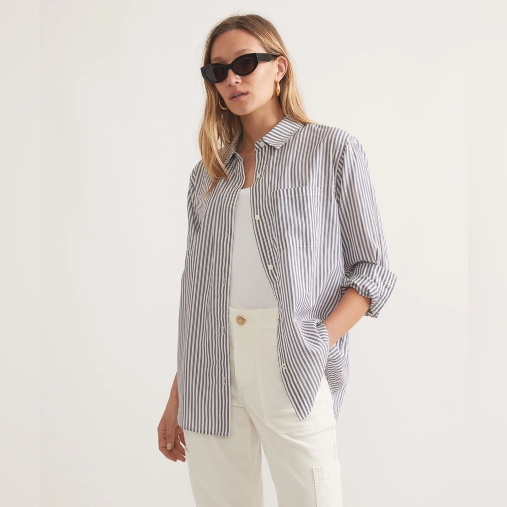Marine Layer Abbey Relaxed Button Down